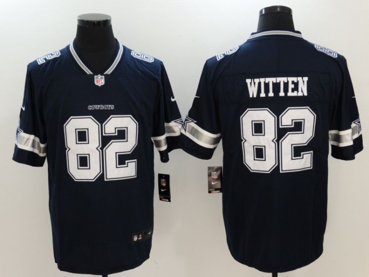 Men Dallas cowboys #82 Witten Blue Nike Vapor Untouchable Limited NFL Jerseys->new york giants->NFL Jersey